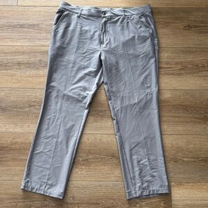 adidas Men's Light Gray Chinos